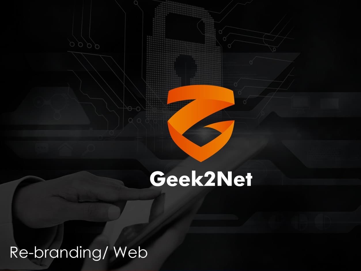 Portada del rediseño de marca de Geek2Net