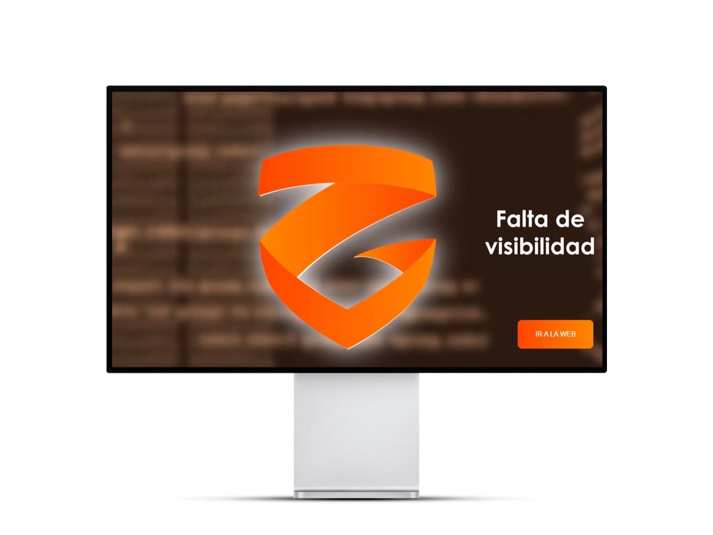 Sitio web de Geek2Net en un monitor